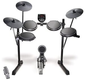 electronic drum set with double bass